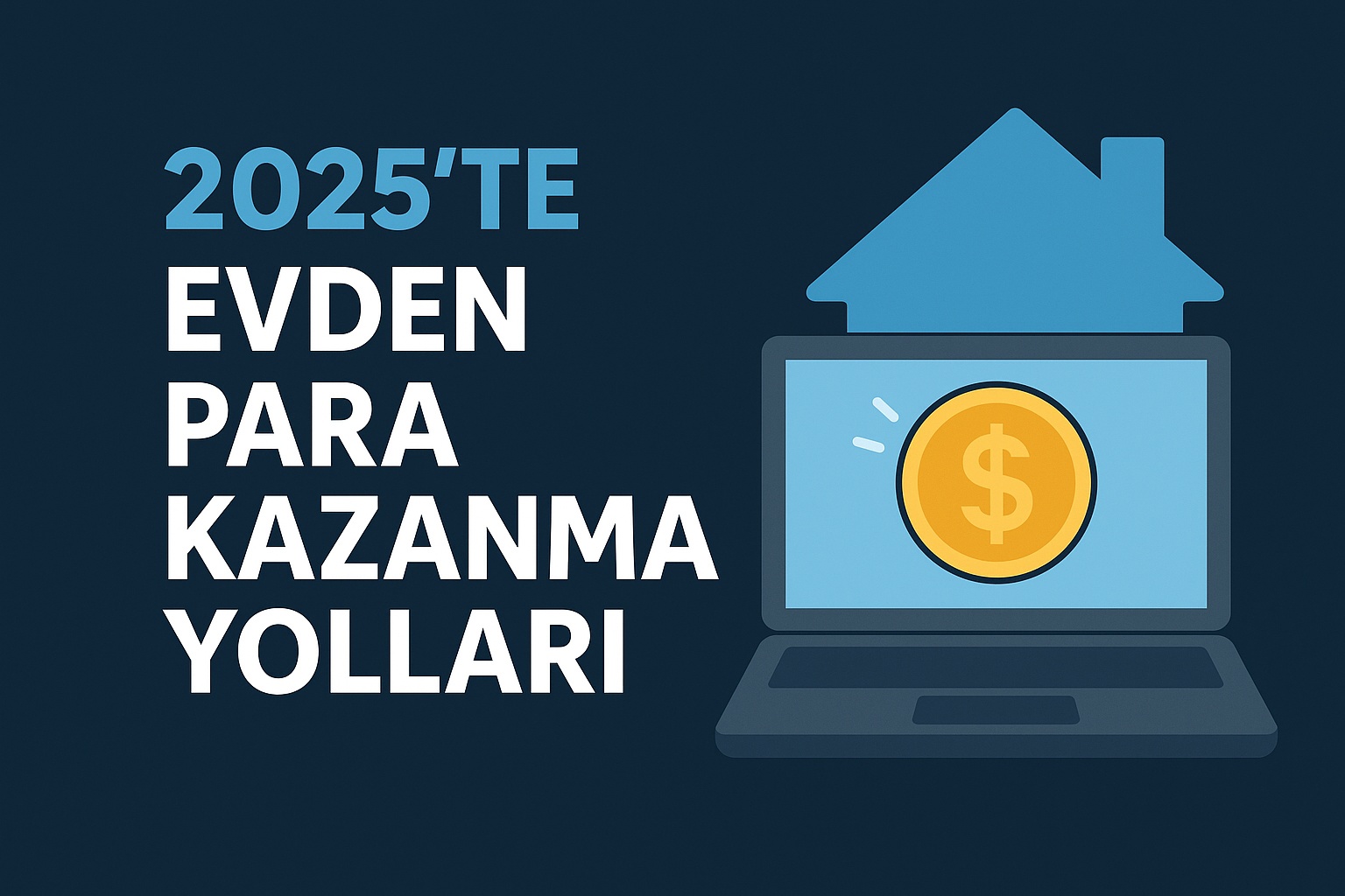 2025’te Evden Para Kazanmanın 5 Gerçekçi Yolu (Yapay Zekâ Dahil)